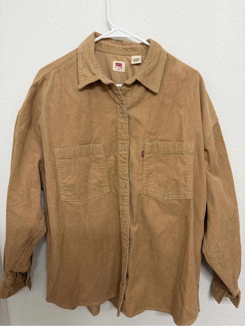 Levi's Camel Corduroy Overshirt